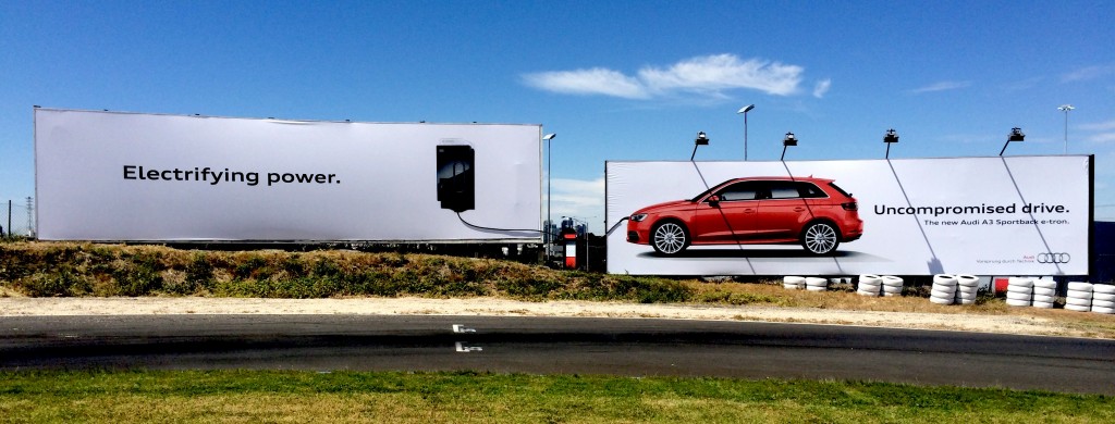 Large Billboards on Hill